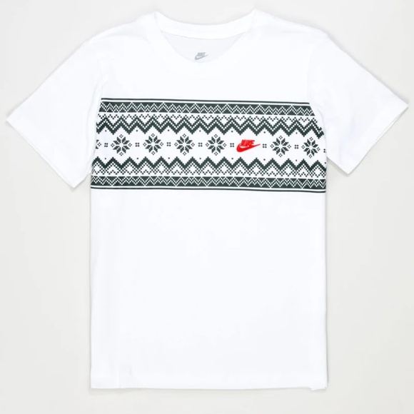NWT NIKE Fair Isle Boys Tee - Picture 1 of 4